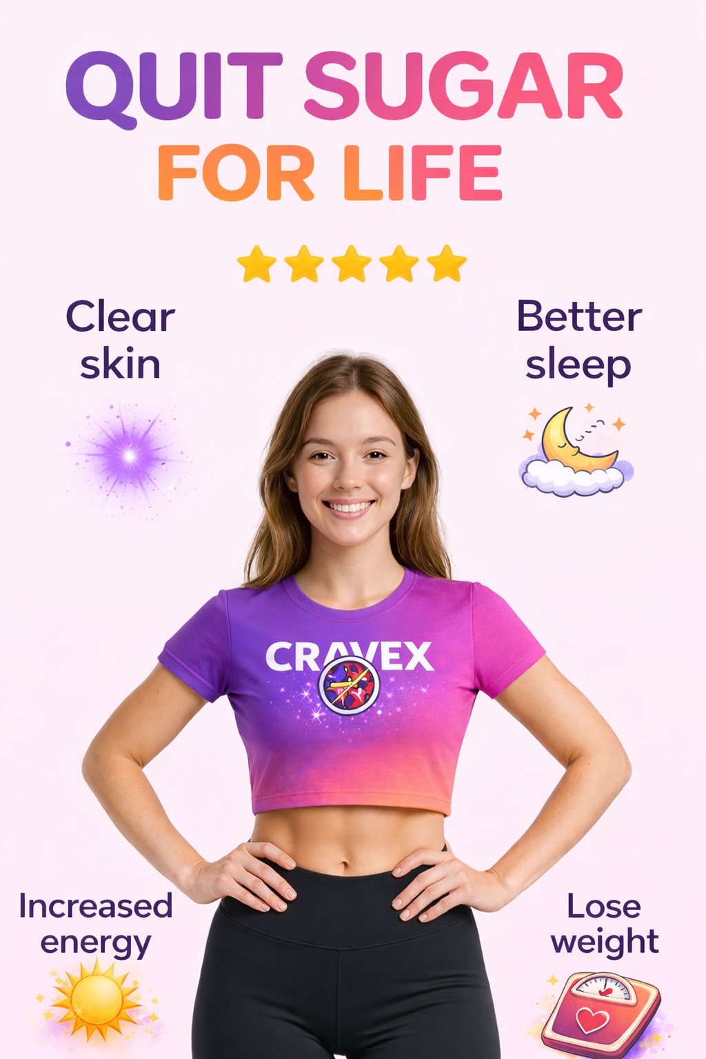 CraveX App - Quit Sugar For Life